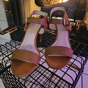 Kelly & Kate tan heel